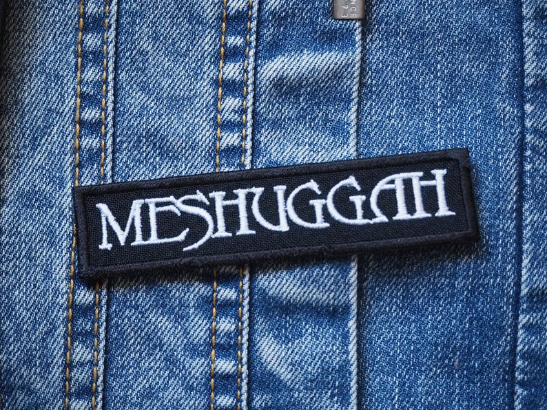 Meshuggah Patch Embroidered