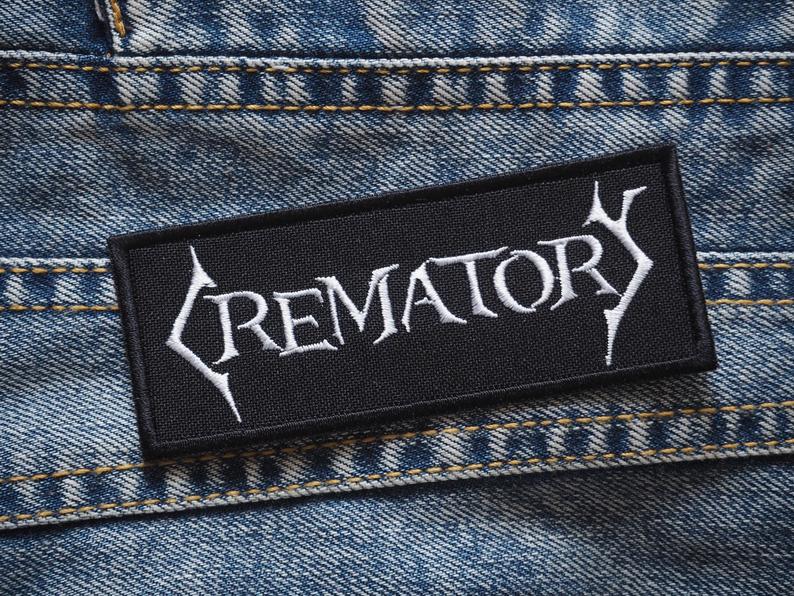 Crematory Patch Embroidered
