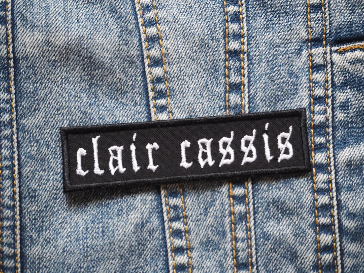 Clair Cassis Patch Black Metal