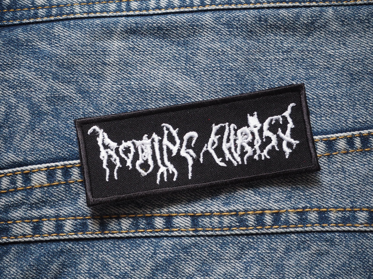 Rotting Christ Logo Patch Black Metal