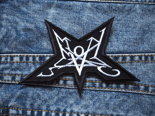 Summoning Black Metal Embroidered Patch