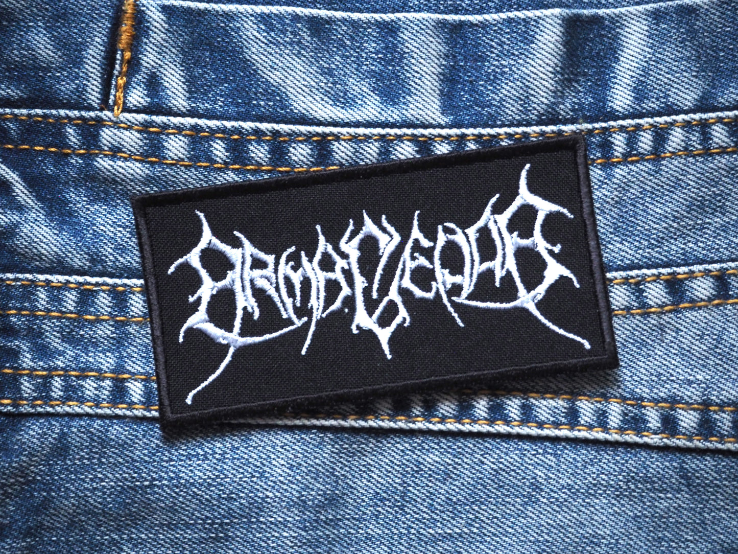 Armagedda Black Metal Embroidered Patch