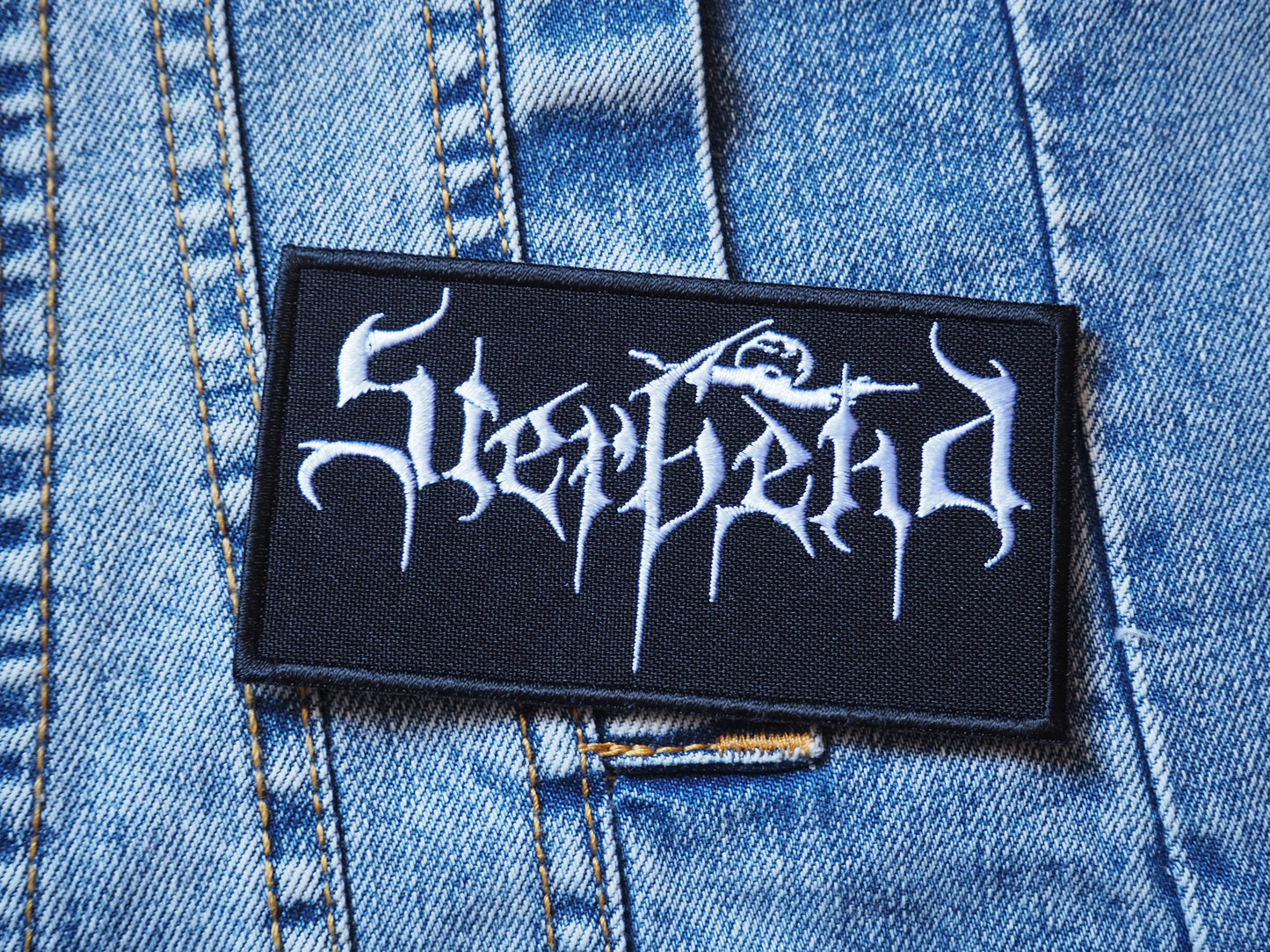 Sterbend Depressive Black Metal Embroidered Patch