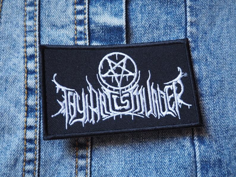 Thy Art Is Murder Black Metal Embroidered