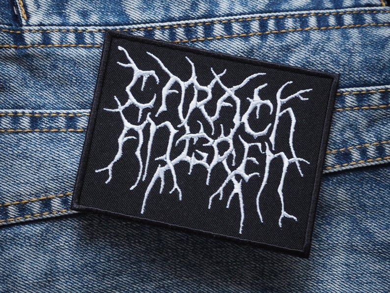 Carach Angen Black Metal Embroidered Patch