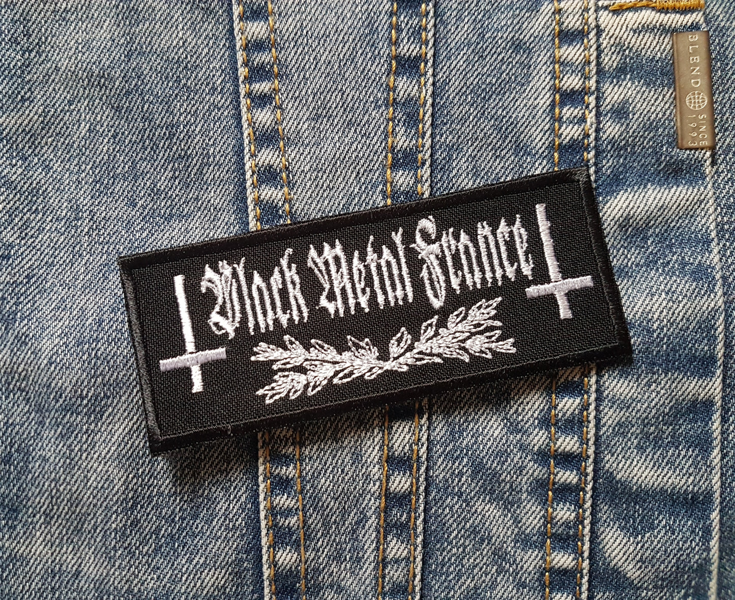 Black Metal Norway Embroidered Patch