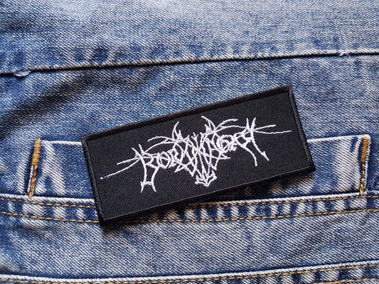 Borknagar Black Metal Embroidered Patch