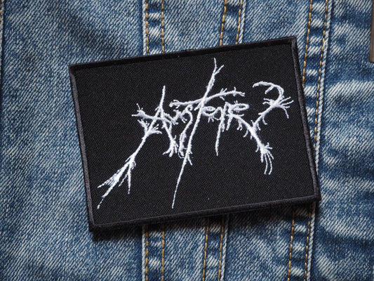 Austere Black Metal Embroidered Patch