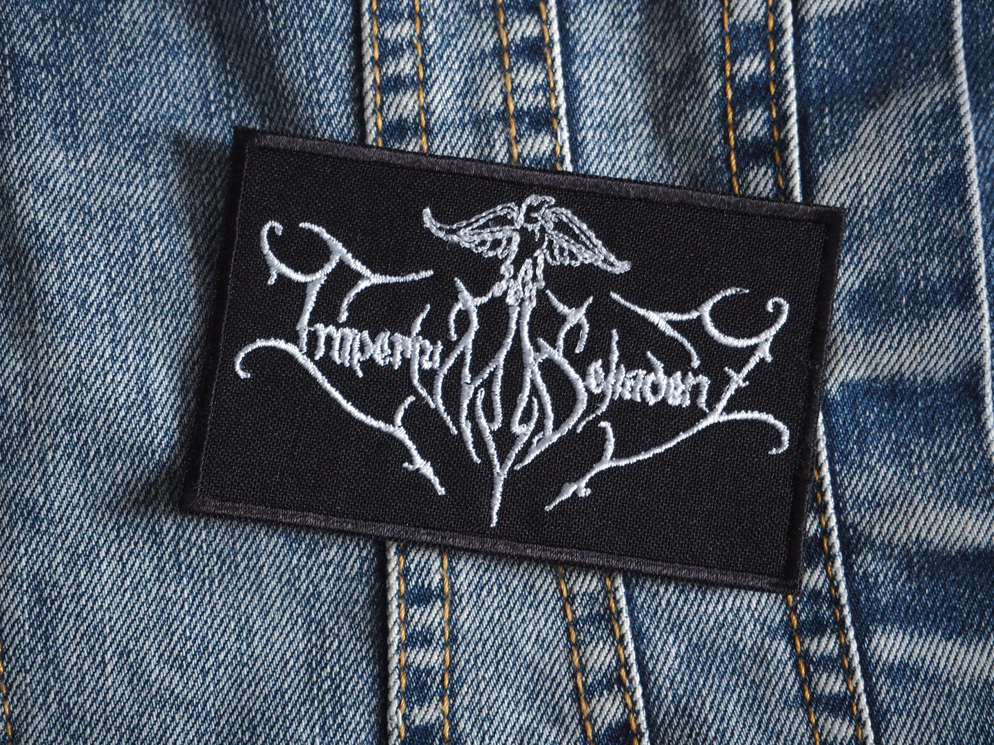 Imperium Dekadenz Black Metal Embroidered Patch