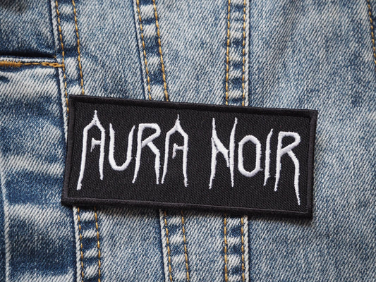 Aura Noir Black Metal Embroidered Patch