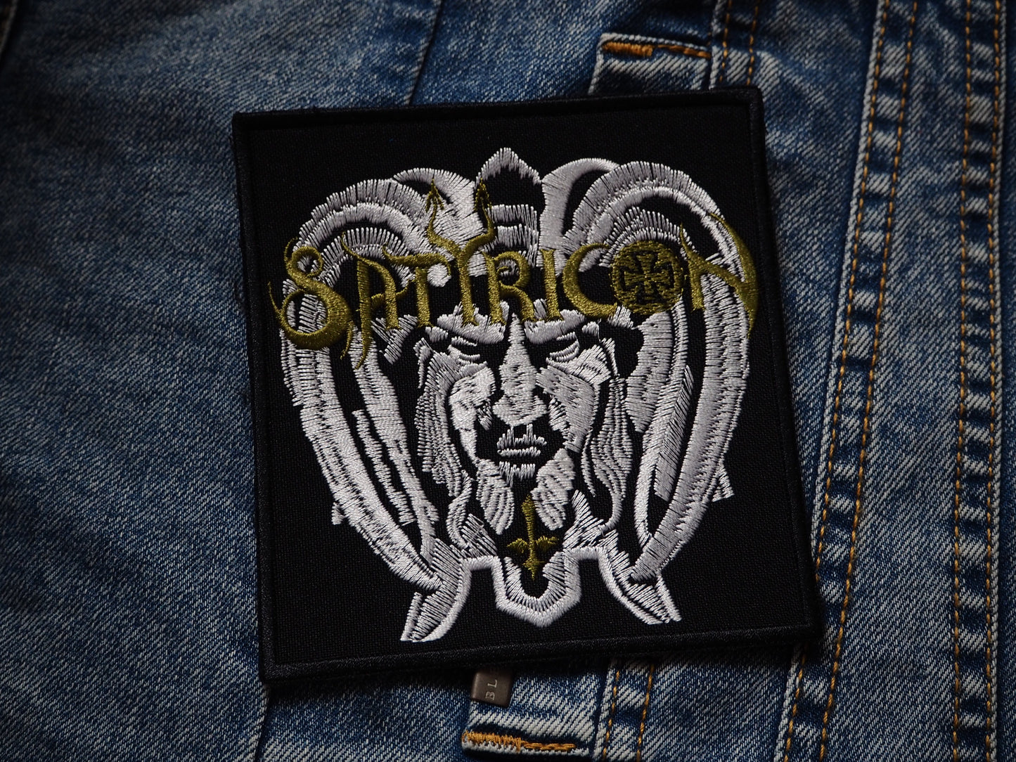 Satyricon Demon Black Metal Embroidered Patch