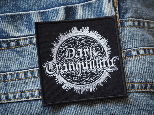 Dark Tranquillity Black Death Metal Embroidered Patch