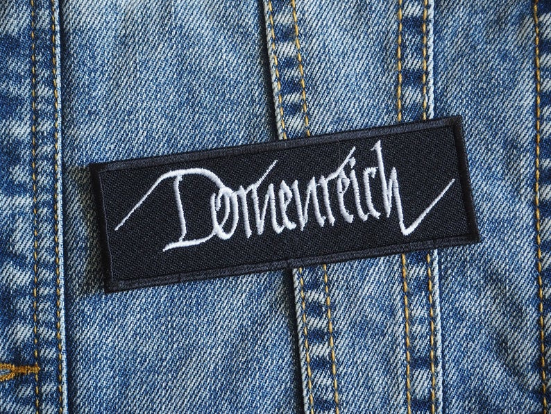 Dornenreich Black Metal Embroidered Patch