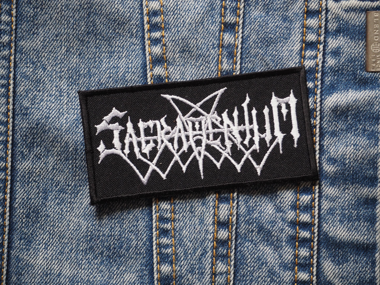 Sacramentum Black Metal Embroidered Patch