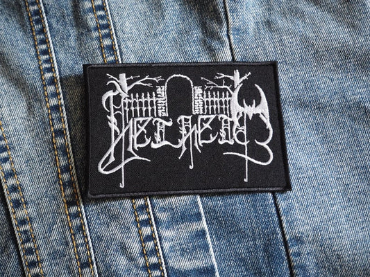 Helheim Black Metal Embroidered Patch