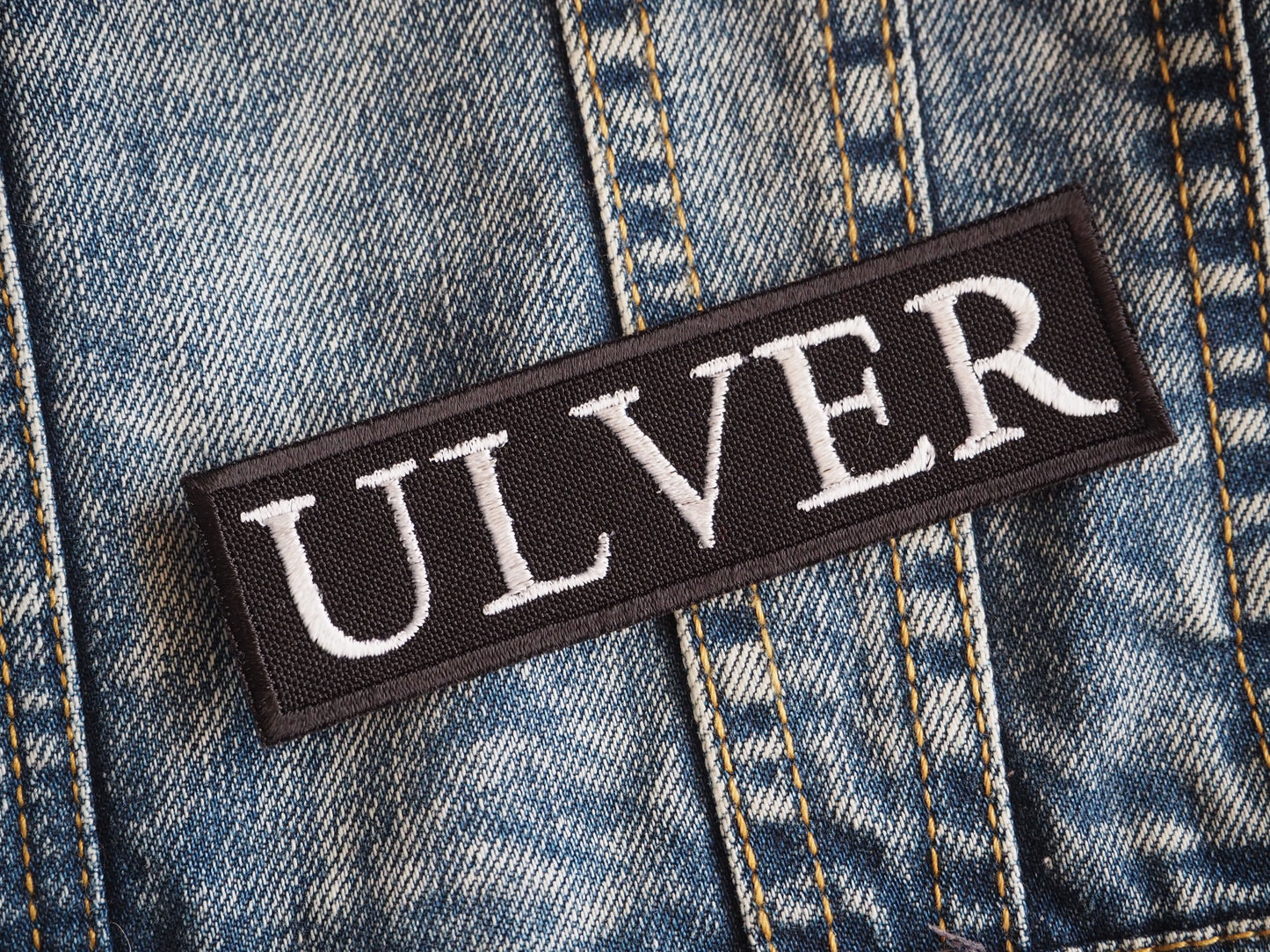 Ulver Black Metal Norway Embroidered Patch