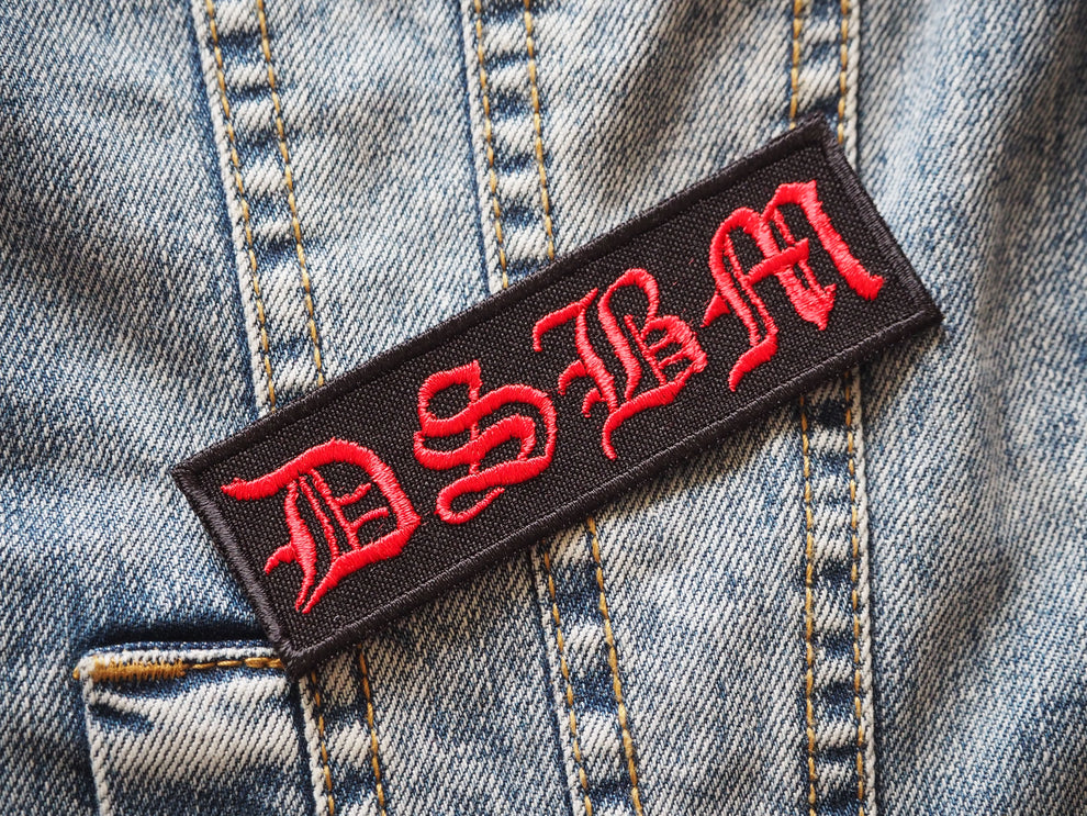 DSBM Depressive Black Metal Embroidered Patch – IngridPatches